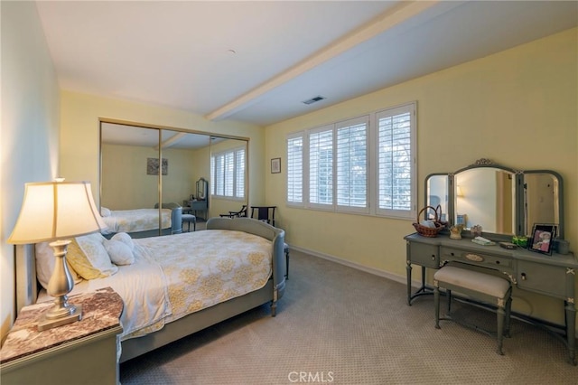 435 S Estate Dr, Orange, CA 92869 - carpeted bedroom with a closet and baseboards