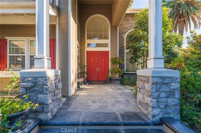 435 S Estate Dr, Orange, CA 92869 - entrance to property with a porch