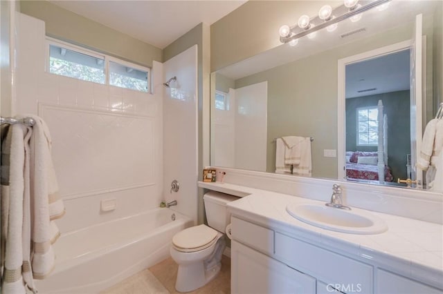 435 S Estate Dr, Orange, CA 92869 - full bath with washtub / shower combination, ensuite bath, vanity, and toilet
