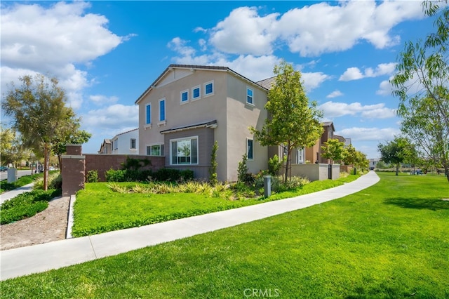 8713 Roving Pl, Chino, CA 91708 - view of side of property with stucco siding