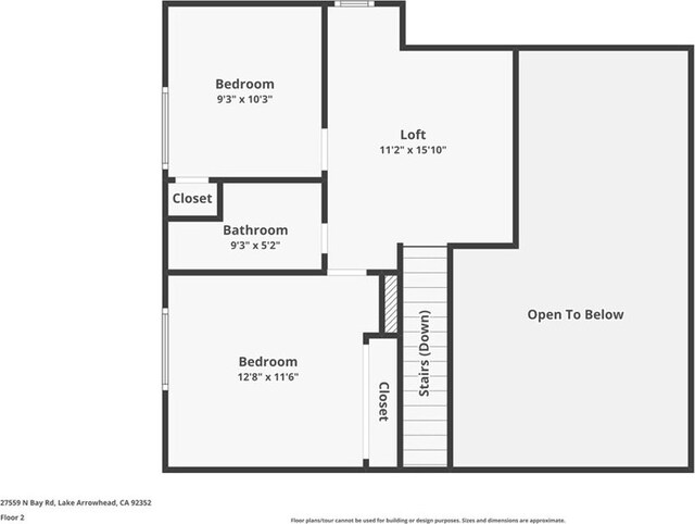 27559 N Bay, Lake Arrowhead, CA 92352 - property floor plan