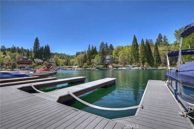 27559 N Bay, Lake Arrowhead, CA 92352 - dock area with a water view