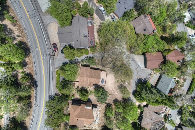 27559 N Bay, Lake Arrowhead, CA 92352 - aerial view of property and surrounding area with nearby suburban area