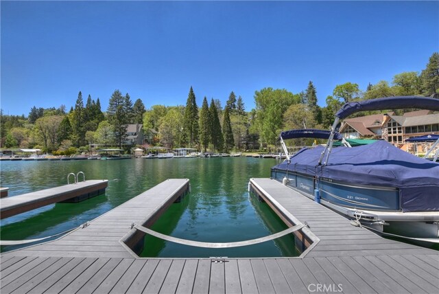 27559 N Bay, Lake Arrowhead, CA 92352 - dock featuring a water view