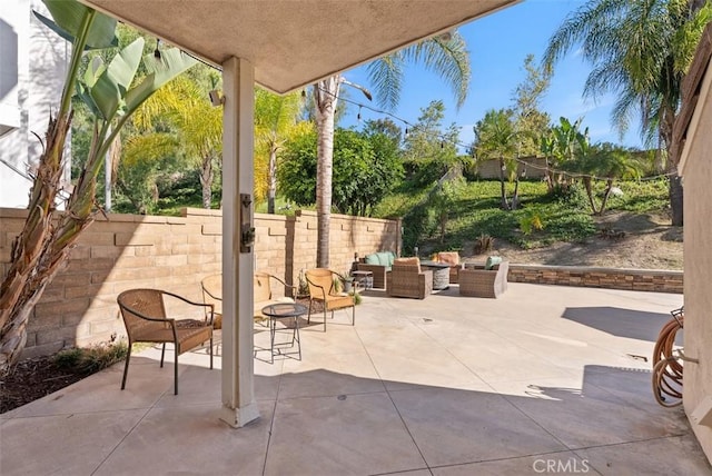 25311 Darlington, Mission Viejo, CA 92692 - view of patio with outdoor lounge area