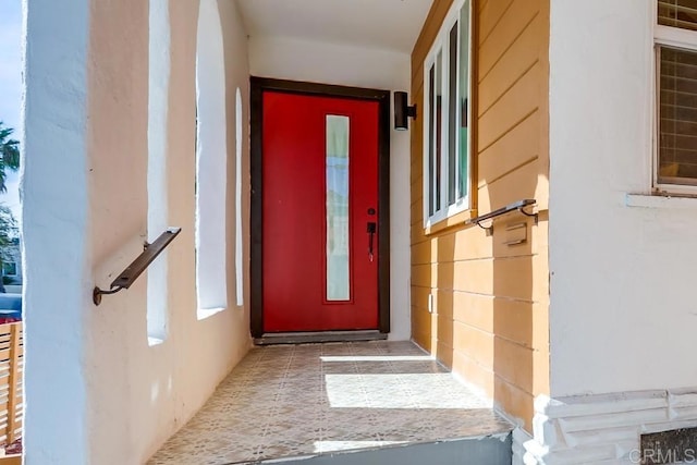 5028 Monroe Ave, San Diego, CA 92115 - view of exterior entry featuring stucco siding