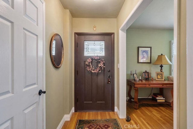 577 S Albertson Ave, Covina, CA 91723 - foyer entrance with light wood-style floors and baseboards