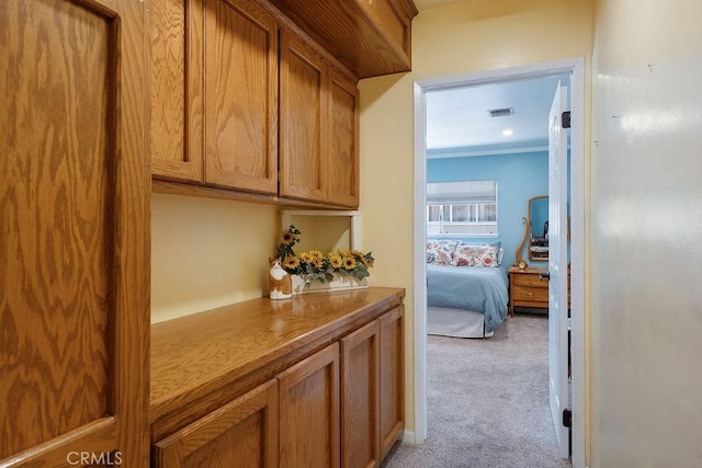 577 S Albertson Ave, Covina, CA 91723 - corridor with light carpet