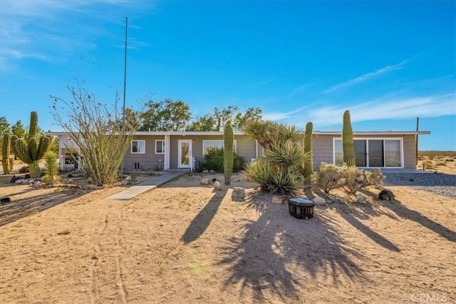 4171 Hughes Ln, Landers, CA 92285 - view of ranch-style house