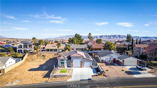 18189 Kalin Ranch Dr, Victorville, CA 92395 - aerial perspective of suburban area with a mountainous background