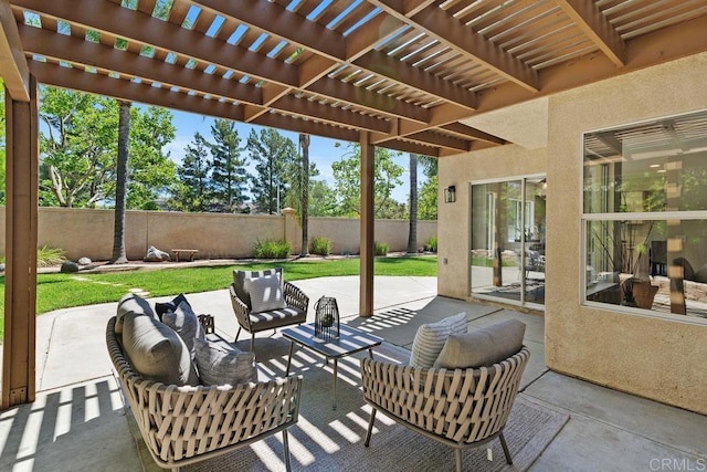 32175 Via Flore, Temecula, CA 92592 - view of patio featuring a pergola