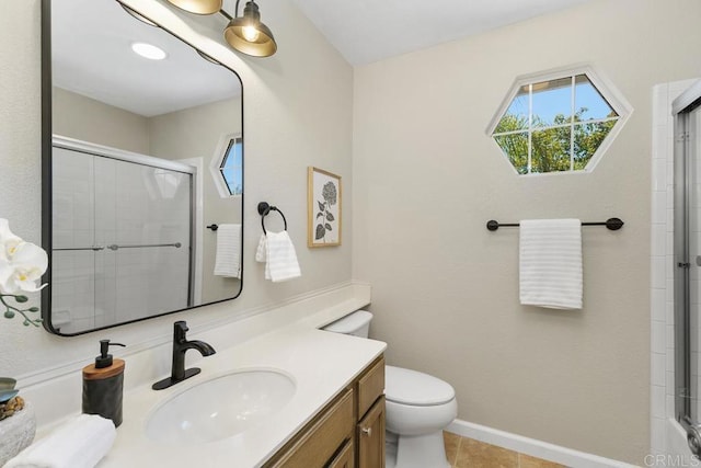 32175 Via Flore, Temecula, CA 92592 - full bathroom featuring healthy amount of natural light and a shower with shower door