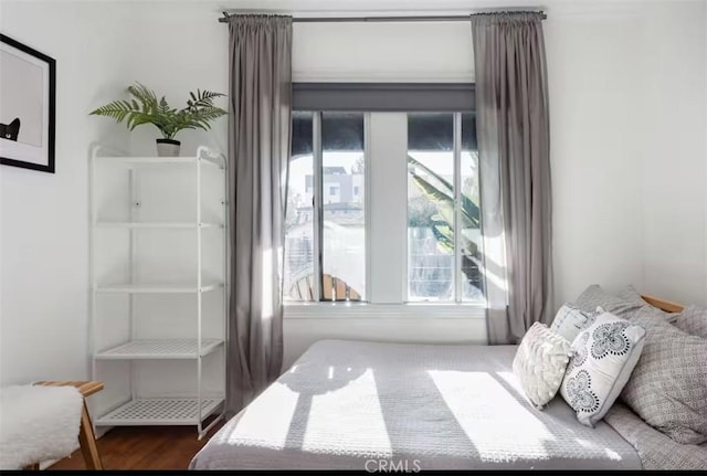 3119 Larga Ave, Los Angeles, CA 90039 - bedroom with dark wood-style flooring