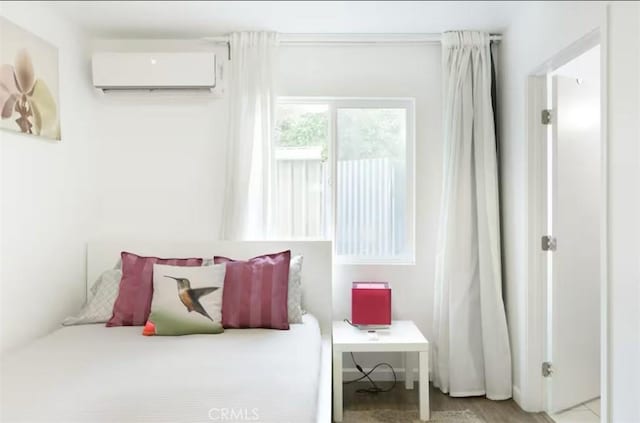 3119 Larga Ave, Los Angeles, CA 90039 - bedroom with a wall unit AC