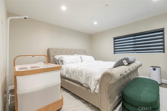 17465 Tuscan Dr, Granada Hills, CA 91344 - bedroom featuring recessed lighting and baseboards