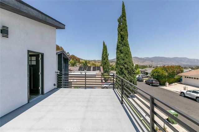 17465 Tuscan Dr, Granada Hills, CA 91344 - balcony with a mountain view