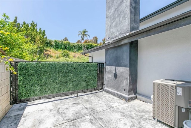 17465 Tuscan Dr, Granada Hills, CA 91344 - view of patio with cooling unit