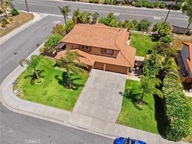 756 W Fontlee Ln, Rialto, CA 92376 - aerial view of property and surrounding area