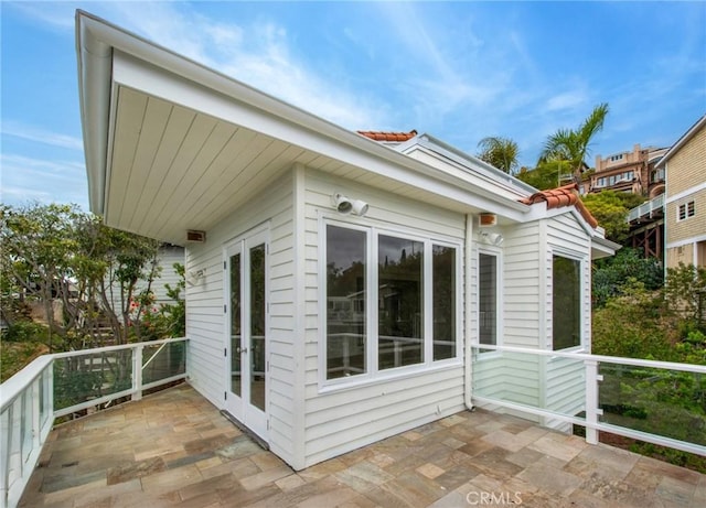 2163 Crestview Dr, Laguna Beach, CA 92651 - view of property exterior with french doors