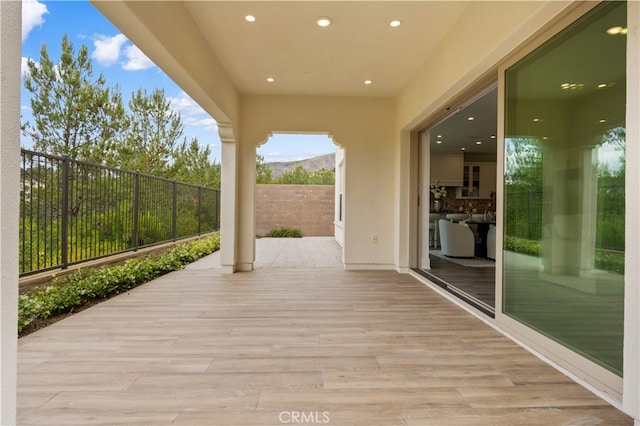 59 Longchamp, Irvine, CA 92602 - view of patio / terrace featuring a mountain view