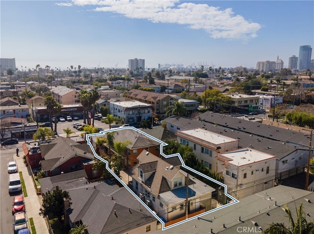 1631 E 4th St, Long Beach, CA 90802 - view of urban area with property boundaries highlighted