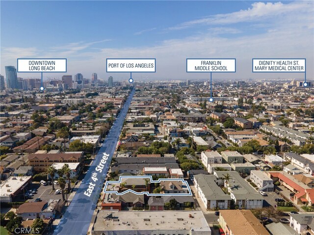 1631 E 4th St, Long Beach, CA 90802 - aerial view