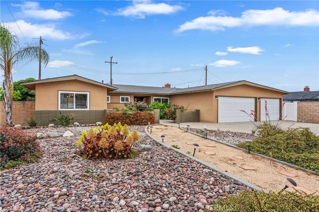 8535 La Vine St, Rancho Cucamonga, CA 91701 - single story home with stucco siding, a garage, and driveway