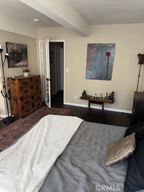2400 Altisma Way Unit B, Carlsbad, CA 92009 - bedroom with baseboards and wood finished floors
