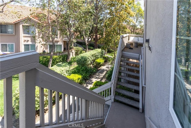 28956 Canyon Lake Dr Unit 43, Lake Forest, CA 92679 - balcony with stairway