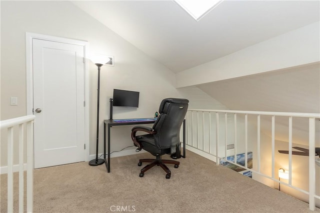 28956 Canyon Lake Dr Unit 43, Lake Forest, CA 92679 - office with carpet floors and lofted ceiling