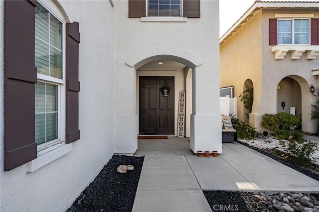 2226 Flash Ct, Perris, CA 92571 - entrance to property featuring stucco siding