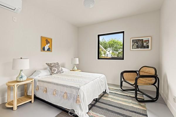 4958 Highland View Ave, Los Angeles, CA 90041 - bedroom featuring an AC wall unit