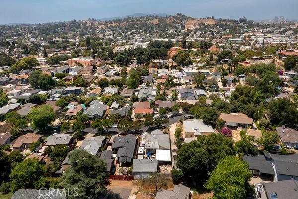 4958 Highland View Ave, Los Angeles, CA 90041 - aerial view of property and surrounding area featuring nearby suburban area