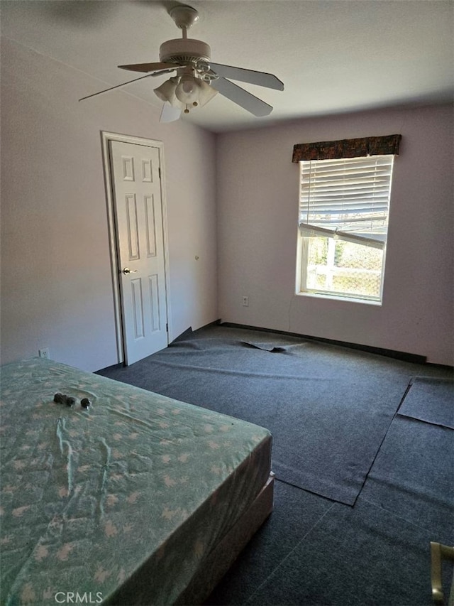 36255 Grapevine Canyon Rd, Ranchita, CA 92066 - bedroom with carpet floors and a ceiling fan