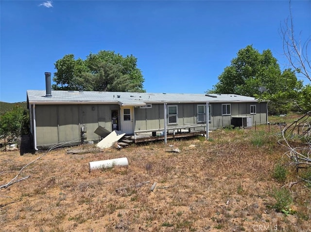 36255 Grapevine Canyon Rd, Ranchita, CA 92066 - back of property featuring board and batten siding