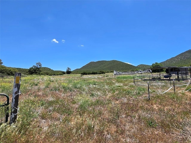 36255 Grapevine Canyon Rd, Ranchita, CA 92066 - view of yard featuring a view of countryside and a mountain view