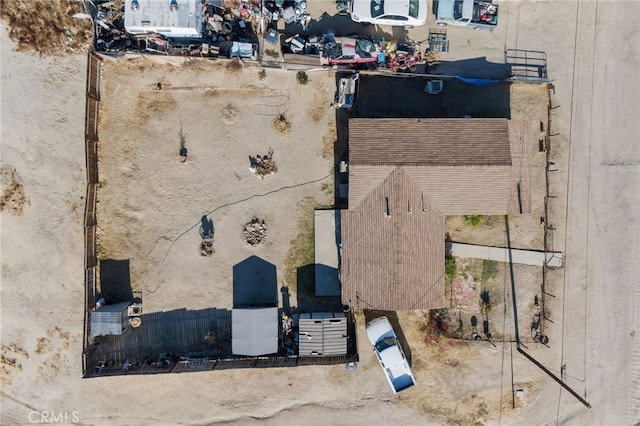 525 S Kern St, Maricopa, CA 93252 - drone / aerial view