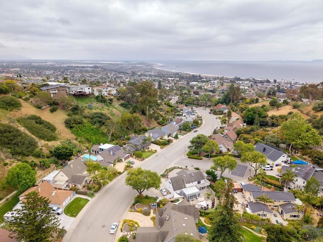 398 Aliso St, Ventura, CA 93001 - aerial view of property and surrounding area featuring nearby suburban area and a nearby body of water