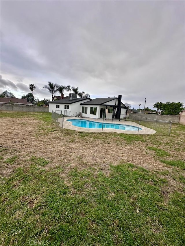view of pool