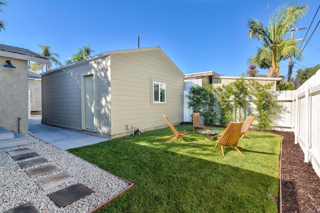 444547 N 42nd St, San Diego, CA 92116 - view of yard featuring an outdoor structure