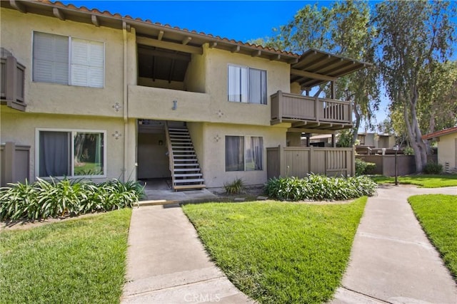1345 Cabrillo Park Dr Unit J08, Santa Ana, CA 92701 - view of property with stairway