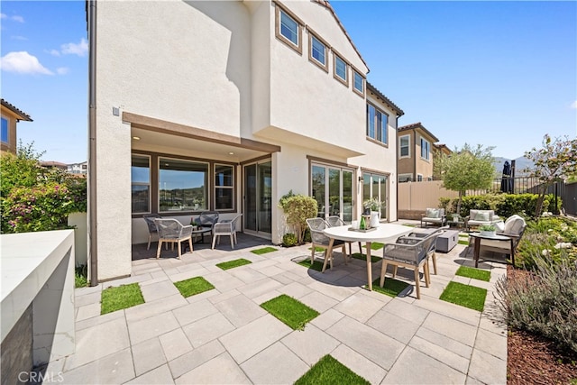 1844 Aliso Canyon Dr, Lake Forest, CA 92610 - view of patio / terrace featuring an outdoor living space