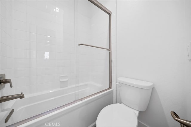 1844 Aliso Canyon Dr, Lake Forest, CA 92610 - full bathroom featuring toilet and bath / shower combo with glass door