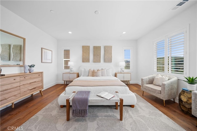 1844 Aliso Canyon Dr, Lake Forest, CA 92610 - bedroom with wood finished floors, recessed lighting, and baseboards