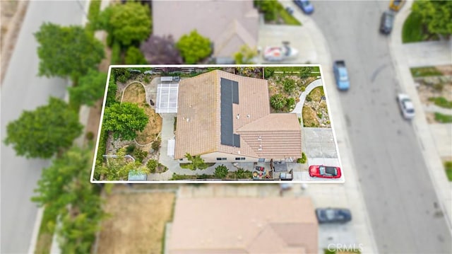 1457 Quiet Ct, Merced, CA 95340 - aerial view of property's location with property parcel outlined