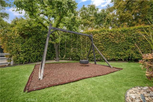 5558 Hoback Glen Rd, Hidden Hills, CA 91302 - view of playground with a yard