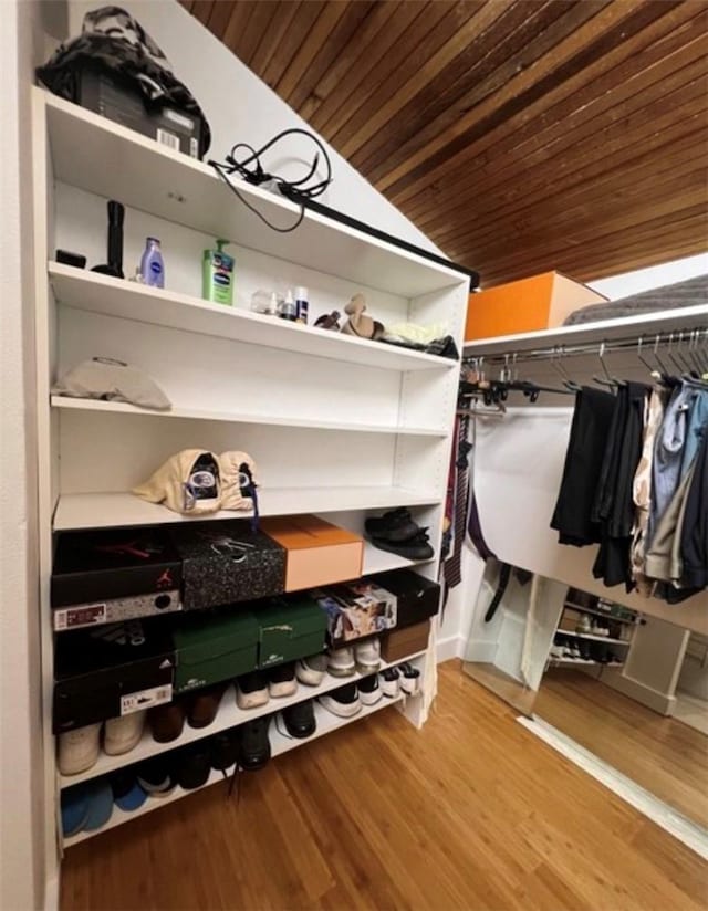 5460 White Oak Ave Unit A305, Encino, CA 91316 - spacious closet with wood finished floors