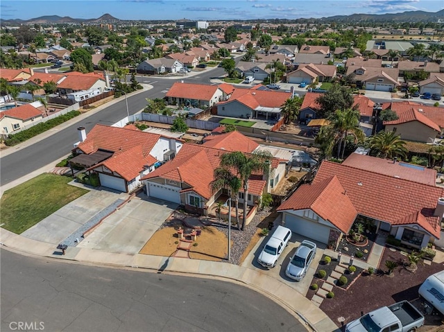 27175 Via Debra, Menifee, CA 92586 - aerial perspective of suburban area with a mountain backdrop