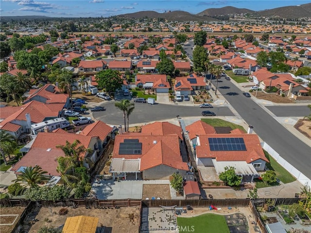 27175 Via Debra, Menifee, CA 92586 - aerial perspective of suburban area featuring a mountain backdrop