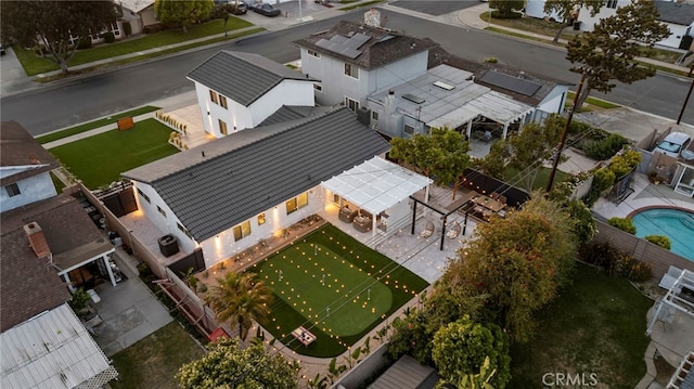 17174 Santa Madrina St, Fountain Valley, CA 92708 - aerial view of residential area